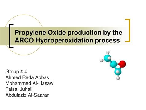  Propylene Oxide: สารตั้งต้นอเนกประสงค์สำหรับการผลิตโฟมและพลาสติก!